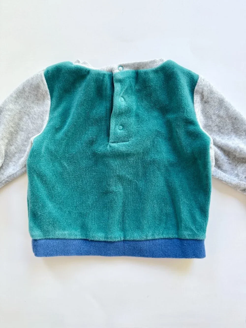 Little Me Baby Boy Puppy Velour 2pc Set 9 Months